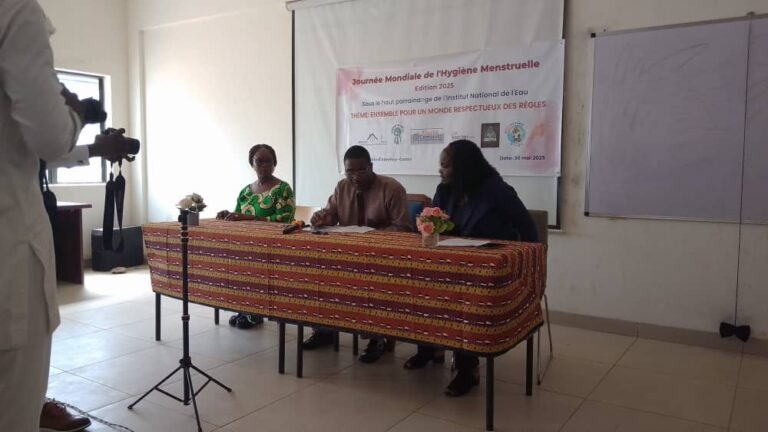 Journée mondiale de l’hygiène menstruelle – 29 mai 2025 à l’UAC, INE d’Abomey-Calavi